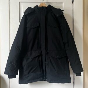 Black Roots Winter Coat